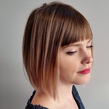 Garnier Fructis Brazillian Smooth Flatiron Express -Short Hairstyle Gallery - Sleek & Chic Bob Hairstyle - sophisticated office-ready look